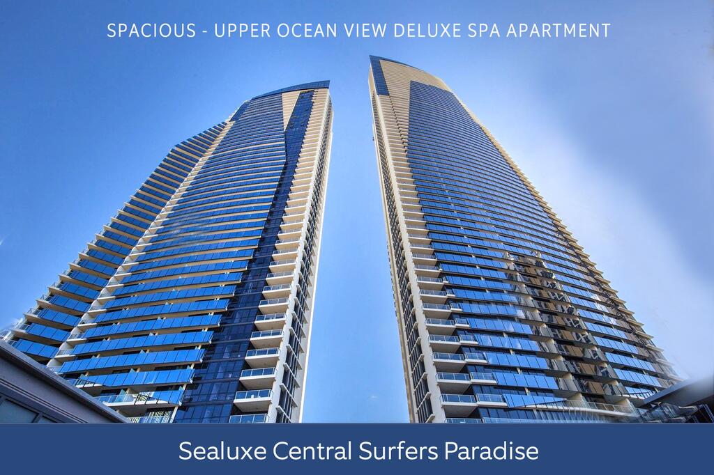 Surfers Paradise Two Bedroom Luxury Seaview Spa Apartment - Sealuxe